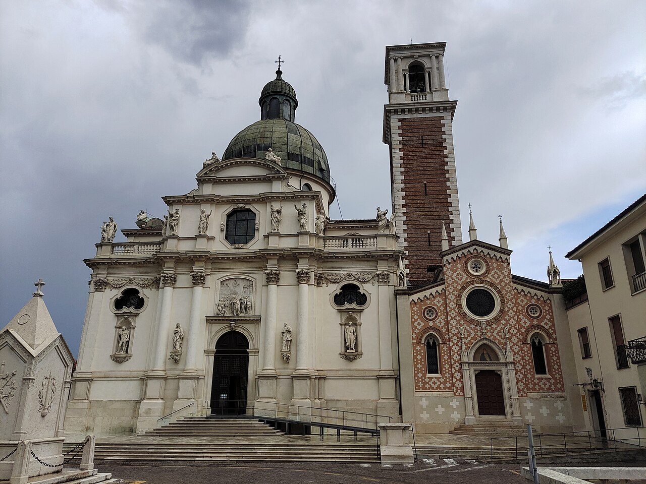 The baroque Basilica of Monte Berico