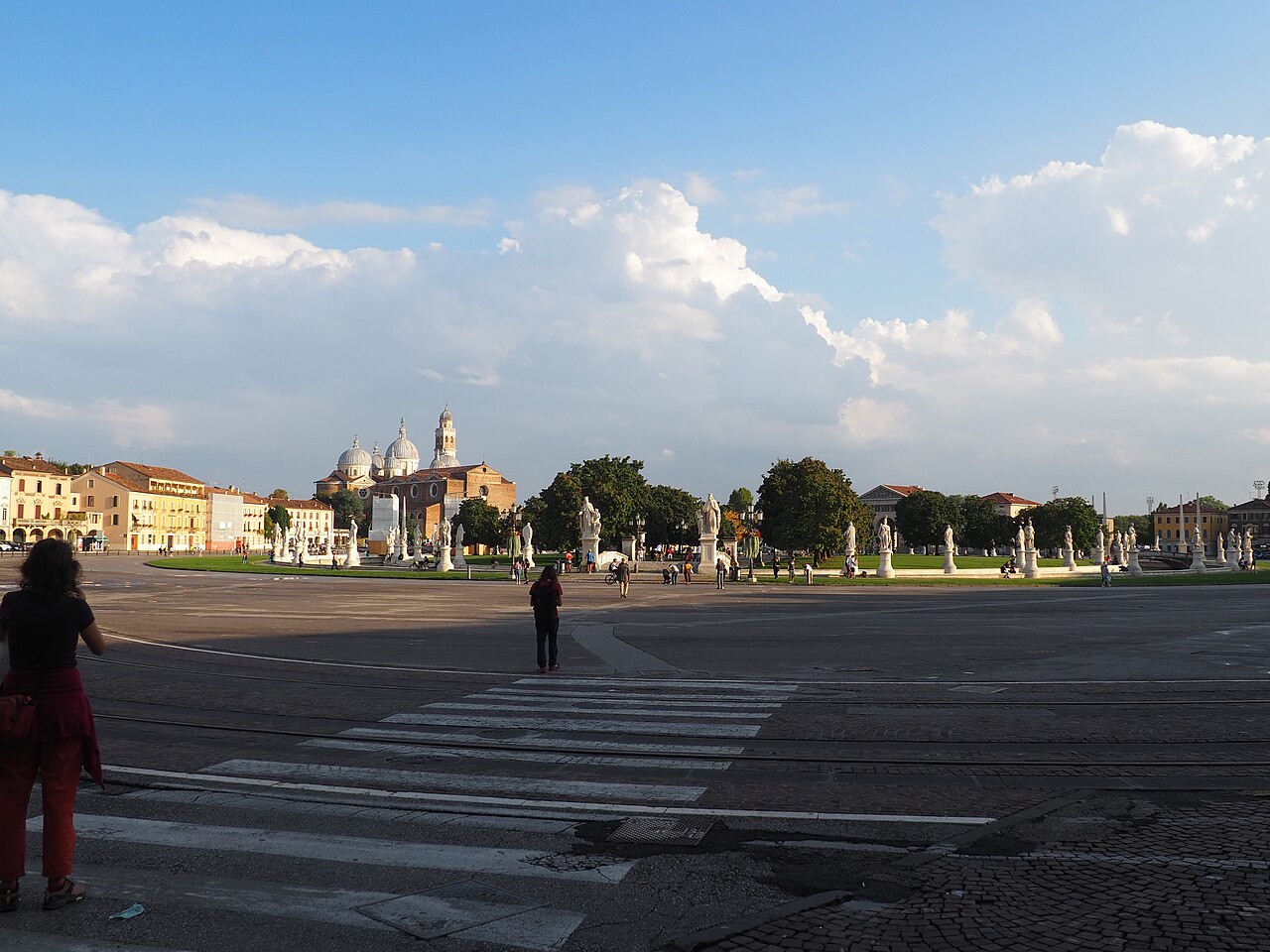 Prato della Valle square in Padua